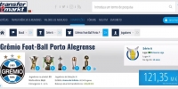 Valor da equipa do Grêmio 2019, de acordo com o site transfermarkt.pt